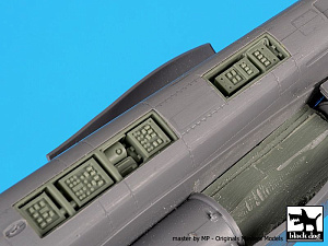 Additions (3D resin printing) 1/48 Sukhoi Su-25 Big set (designed to be used with Zvezda kits) 