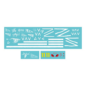 Decal 1/72 Set of decals for Mi-24P helicopters  (ASK)