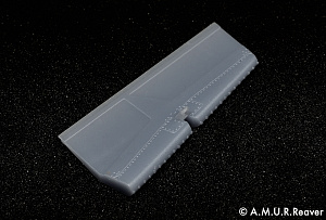 Additions (3D resin printing) 1/48 Ailerons for the MiG-29 9-13 (A.M.U.R.Reaver)