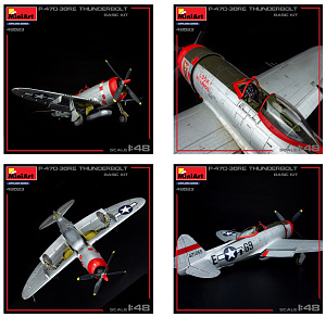 Model kit 1/48 P-47D-30RE Thunderbolt (BASIC KIT) (MiniArt)