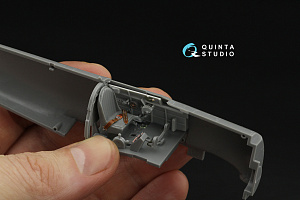 Nakajima Ki-84 Hayate 3D-Printed & coloured Interior on decal paper (Hasegawa)