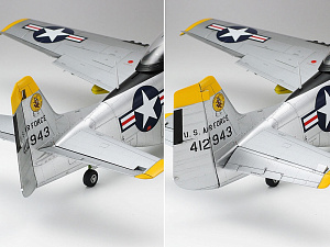 Model kit 1/32 North-American F-51D Mustang Korean War (Tamiya)