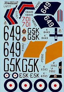 Decal 1/48  Fleet Air Arm Fairey Swordfish Mk.I (Xtradecal)