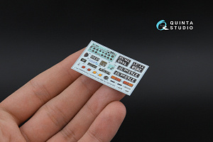 BM-30 Smerch 3D-Printed & coloured Interior on decal paper (Trumpeter) (Small version)