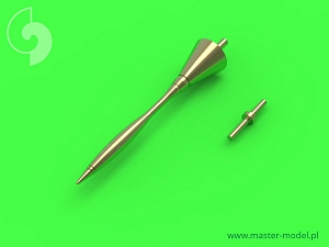 Aircraft detailing sets (brass) 1/72  Dassault-Mirage F.1 - Pitot Tube & Angle Of Attack probe (designed to be used with Airfix, ESCI, Hasegawa and Revell kits) 