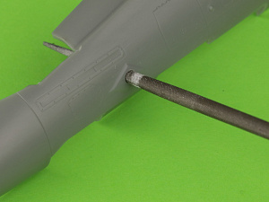 Aircraft detailing sets (brass) 1/48 Boeing F/A-18E/F/A-18F Super Hornet & EA-18G Growler - Angle Of Attack probe - early type (designed to be used with Academy, Eduard kits, Hasegawa, Hobby Boss, Italeri, Meng Model, Revell and Trumpeter kits)