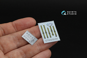 WWII Red Army AF Seatbelts Type 2 (with metal buckles) (All kits)