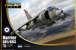 Model kit 1/48 Harrier GR1/GR3 (Kinetic Model Kits)