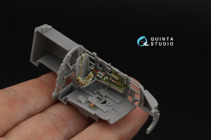 A6M5 Zero, Mitsubishi Prod. 3D-Printed & coloured Interior on decal paper (Fine Molds)