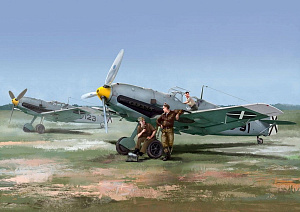 Model kit 1/48 Messerschmitt Bf-109E-1 and Bf-109E-3 Emil 'Legion Condor' double kit (Wingsy Kits)