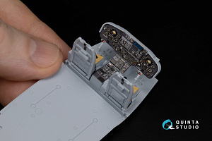 Lynx AH-7 3D-Printed & coloured Interior on decal paper (Airfix) (with 3D-printed resin parts)