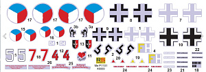 Model kit 1/48 Messerschmitt P.1101 (RS Models)