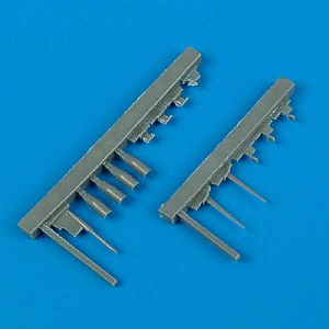 Additions (3D resin printing) 1/72 Mikoyan MiG-29A sensing units (designed to be used with Italeri kits)