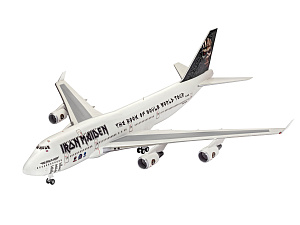 Model kit 1/144 Boeing 747-400 Iron Maiden "Ed Force One" (Revell)