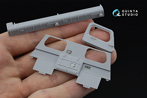 GT-SM 3D-Printed & coloured Interior on decal paper (AVD) (with 3D-printed resin parts) 