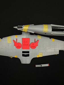 Niche plugs 1/48 for the Su-2 (Zvezda)