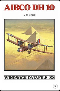 Aircraft books Airco DH.10 (Albatros Productions)