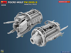 Model kit 1/48 Focke-Wulf FW-190D-9. MIMETALL PROD. (MiniArt)