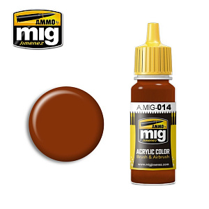 Acrylic paint RAL 8012 ROTBRAUN (Ammo Mig) (17ml) 