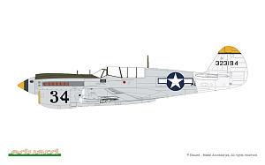 Model kit 1/48 Curtiss P-40N Warhawk Weekend edition (Eduard kits)