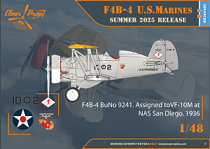 Model kit 1/48 Boeing F4B-4 US Marines (Clear Prop)