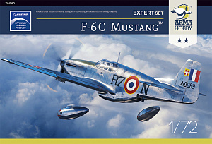 Model kit 1/72 F-6C Mustang Expert Set (Arma Hobby) (damaged box)