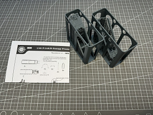 Additions (3D resin printing) 1/48 Grumman F-14A/F-14B Tomcat canopy frame (designed to be used with Tamiya kits) (MCC)