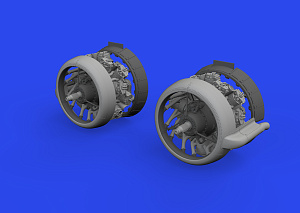 Additions (3D resin printing) 1/48 Bristol Beaufort Mk.I engines (designed to be used with ICM kits) 