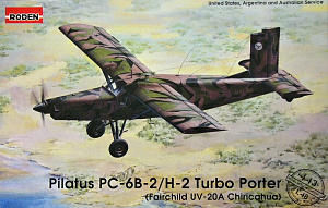 Model kit 1/48 Pilatus PC-6/B2-H2 Turbo-Porter (Roden)