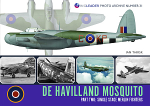Aircraft books De Havilland Mosquito part two: single stage merlin fighters (Wingleader)