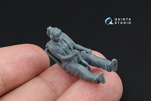 Svetlana sitting in SU-31 (Quinta Models)