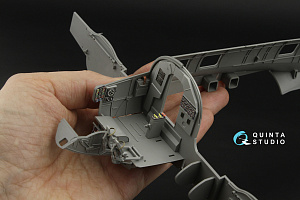 He 111H-6 3D-Printed & coloured Interior on decal paper (Border Model) (Small version)