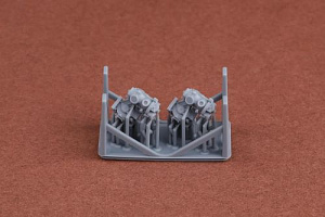 Additions (3D resin printing) 1/48 Norden Bombsight x 2 for US Bombers WWII (3D-Printed) resin (designed to be used with Hong Kong Models, Monogram and Revell kits etc)[Boeing B-17G B-17E F-17F B-24D]