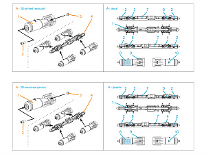 MBD2-67U Multiple ejector racks with FAB-100-120 Bombs, 2+8 pcs (for all kits)