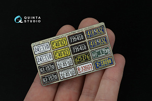 Southeastern U.S. License Plates 1950-1960 Pt.2 (All kits) (with metal base)