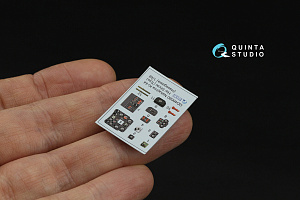 Nakajima Ki-44 3D-Printed & coloured Interior on decal paper (Hasegawa)