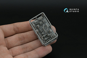 KrAZ-6322 3D-Printed & coloured Interior on decal paper (Takom) (with 3D-printed resin parts)