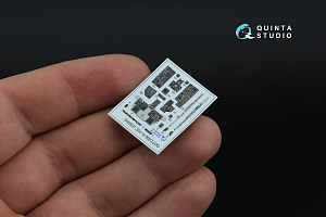 A-10C 3D-Printed & coloured Interior on decal paper (GWH)