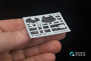 Yak-28P 3D-Printed & coloured Interior on decal paper (Bobcat) (with 3D-printed resin parts)