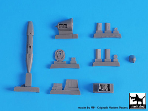 Additions (3D resin printing) 1/72 Douglas A-4 Skyhawk (designed to be used with Hobby Boss kits)