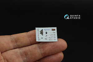 PZL P.11c 3D-Printed & coloured Interior on decal paper (IBG)