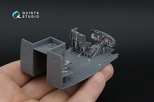 UH-1D early/UH-1H early 3D-Printed & coloured Interior on decal paper (Kitty Hawk)