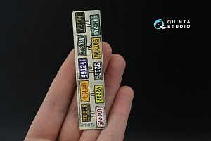 Southwestern U.S. License Plates 1910-1940 (All kits) (with metal base)