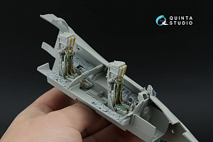 Tornado Gr.1 3D-Printed & coloured Interior on decal paper (Italeri) (with 3D-printed resin parts)