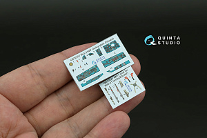 MiG-21MF (Gorkiy plant) 3D-Printed & coloured Interior on decal paper (Eduard)