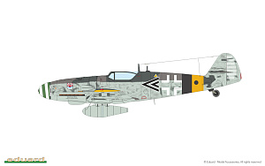 Model kit 1/72 Messerschmitt Bf-109G GUSTAV pt. 2 DUAL COMBO (Eduard kits)