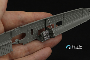 Hs 129B-2 3D-Printed & coloured Interior on decal paper (Takom)