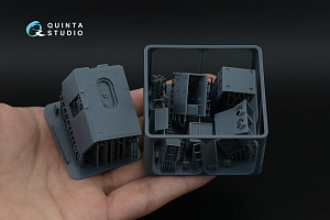 SH-60F Seahawk 3D-Printed & coloured Interior on decal paper (Kitty Hawk) (with 3D-printed resin parts) 