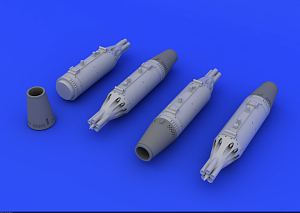 Additions (3D resin printing) 1/72 Mikoyan MiG-21MF armament (designed to be used with Eduard kits)