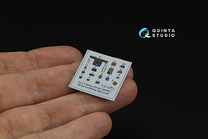 Nakajima Ki-84 3D-Printed & coloured Interior on decal paper (Arma Hobby)